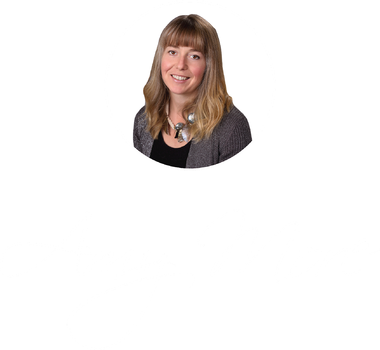 Photo of Amy More and her signature